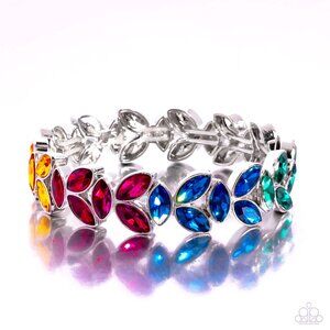 🆕Paparazzi Bracelet*💖*Gilded Gardens - Multi~ Free Gift~